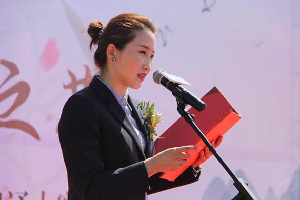 王丽副总经理在启动仪式上做重要讲话.JPG