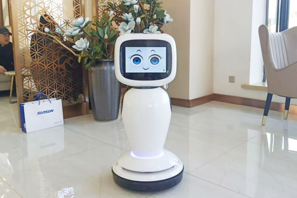 高科技强大阵容来了智能机器人 “佳乐”和“康康”入驻观陵山啦